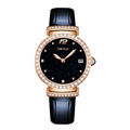 BW Elegant Women’s Dress Watch, Sparkling Inset Diamonds, Quartz Timepiece BW-PLBL