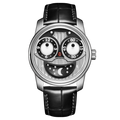 OBLVLO Big Joker Automatic Timepiece, Stainless Steel, Luminous Dial, Leather Strap, JM-YBB